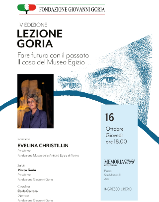 Asti – Evelina Christillin ospite della “Lezione Goria” con una conferenza sul Museo Egizio