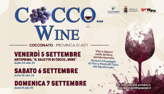 Cocconato d’Asti - A settembre torna Cocco…Wine, tra vini pregiati e passeggiate nel borgo